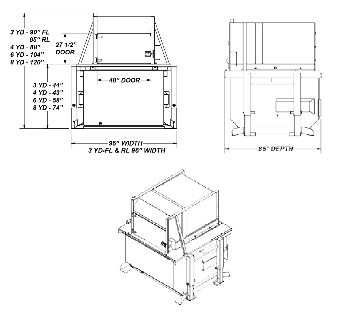 OptiPak Dimensions